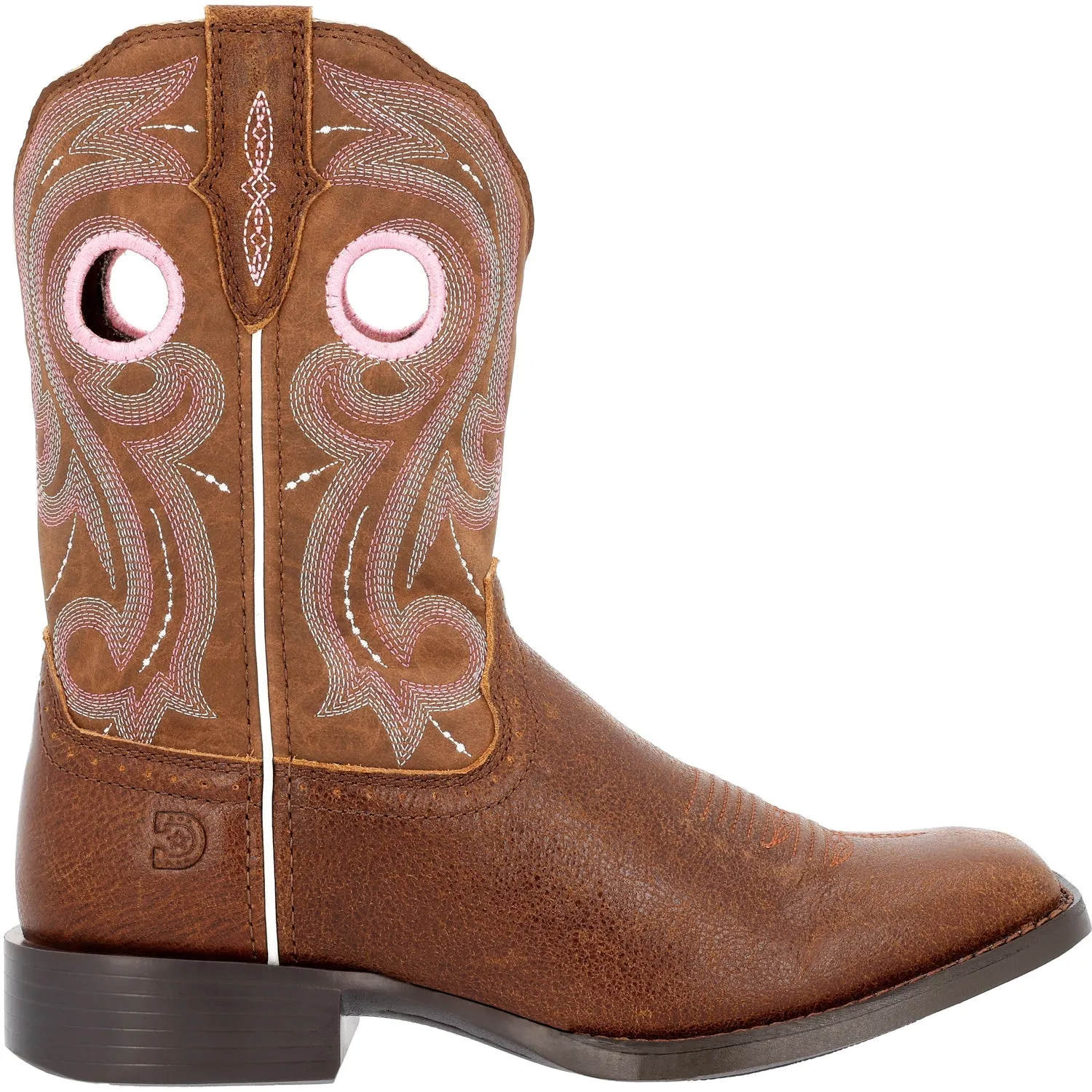 Durango Womens Westward Western Rosewood Leather Cowboy Boots