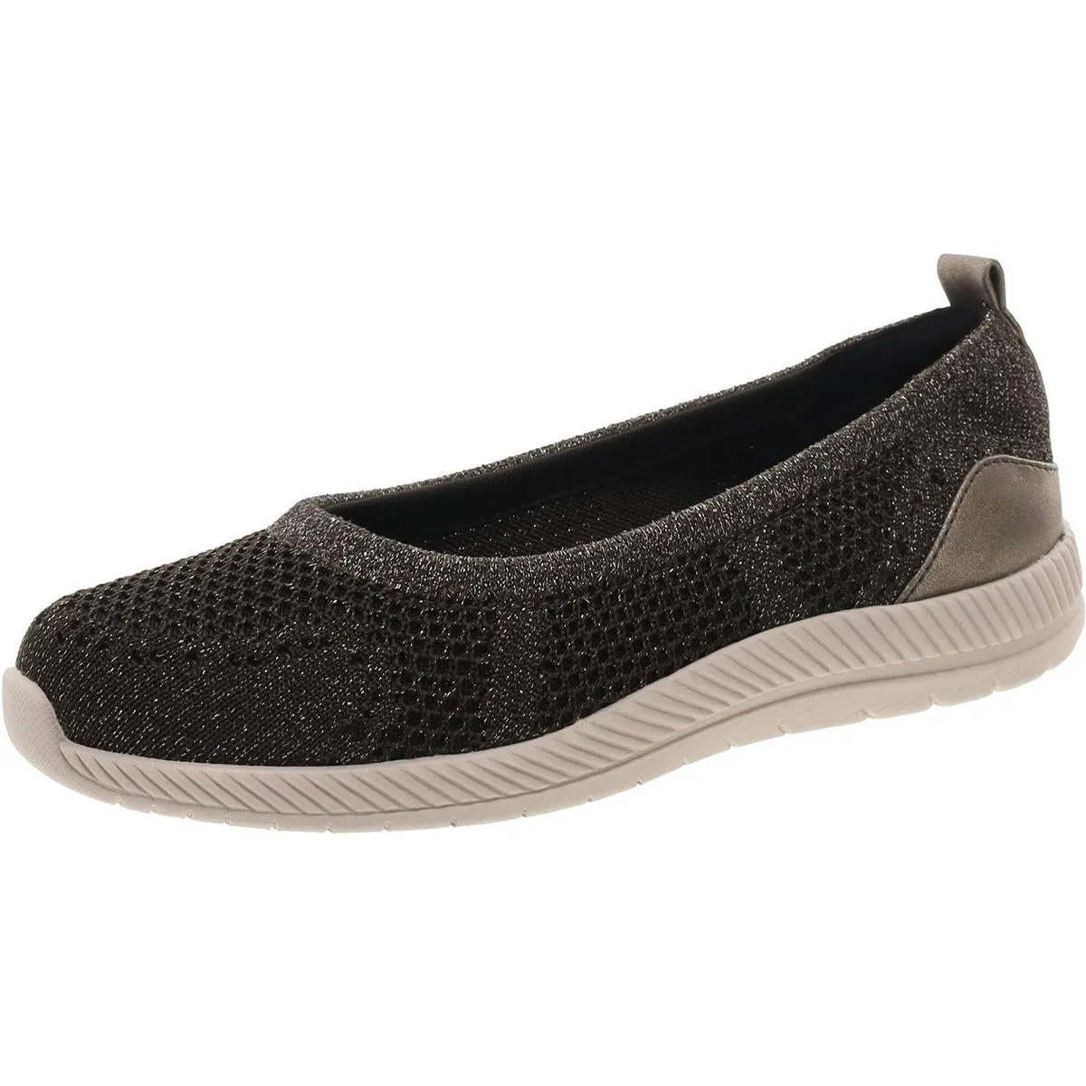 Easy Spirit Womens Glitz 2 Knit Slip On Walking Shoes