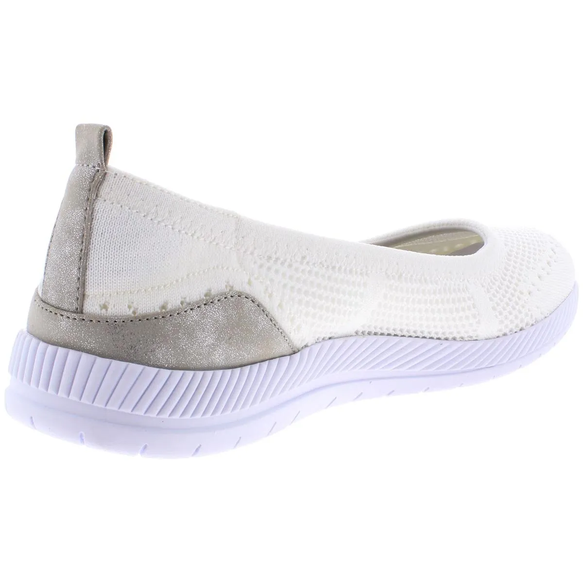 Easy Spirit Womens Glitz 2 Knit Slip On Walking Shoes