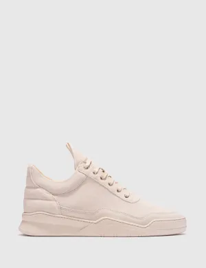 Filling Pieces Low Top Ghost (Suede) - Beige