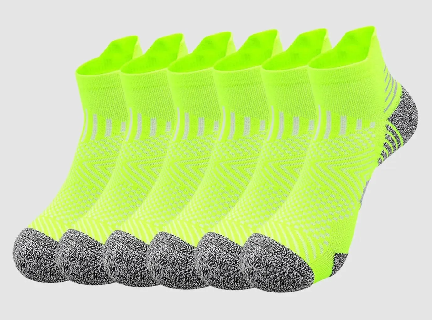 FitVille Women's PowerStride Ankle Socks V4 3-Pair Bundle