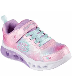 Flutter Heart Lights in Pink by Skechers