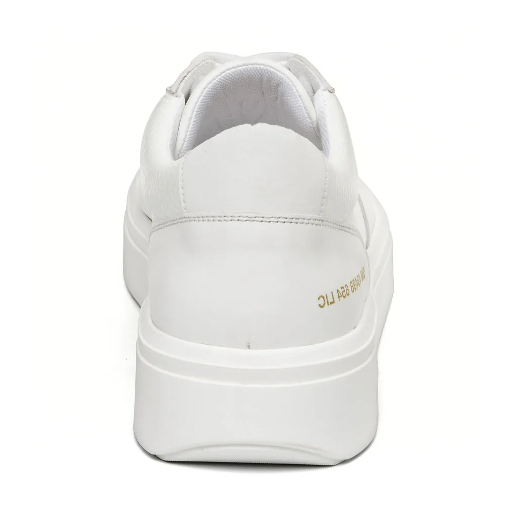 Flynn Sneaker WHITE LEATHER