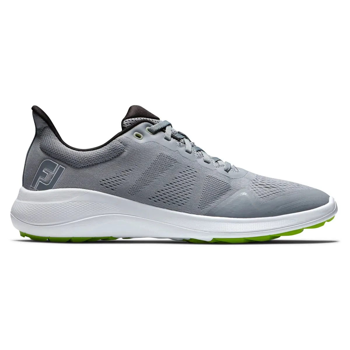 FootJoy Flex Golf Shoes Grey/Lime 56142 (Previous Season Style)