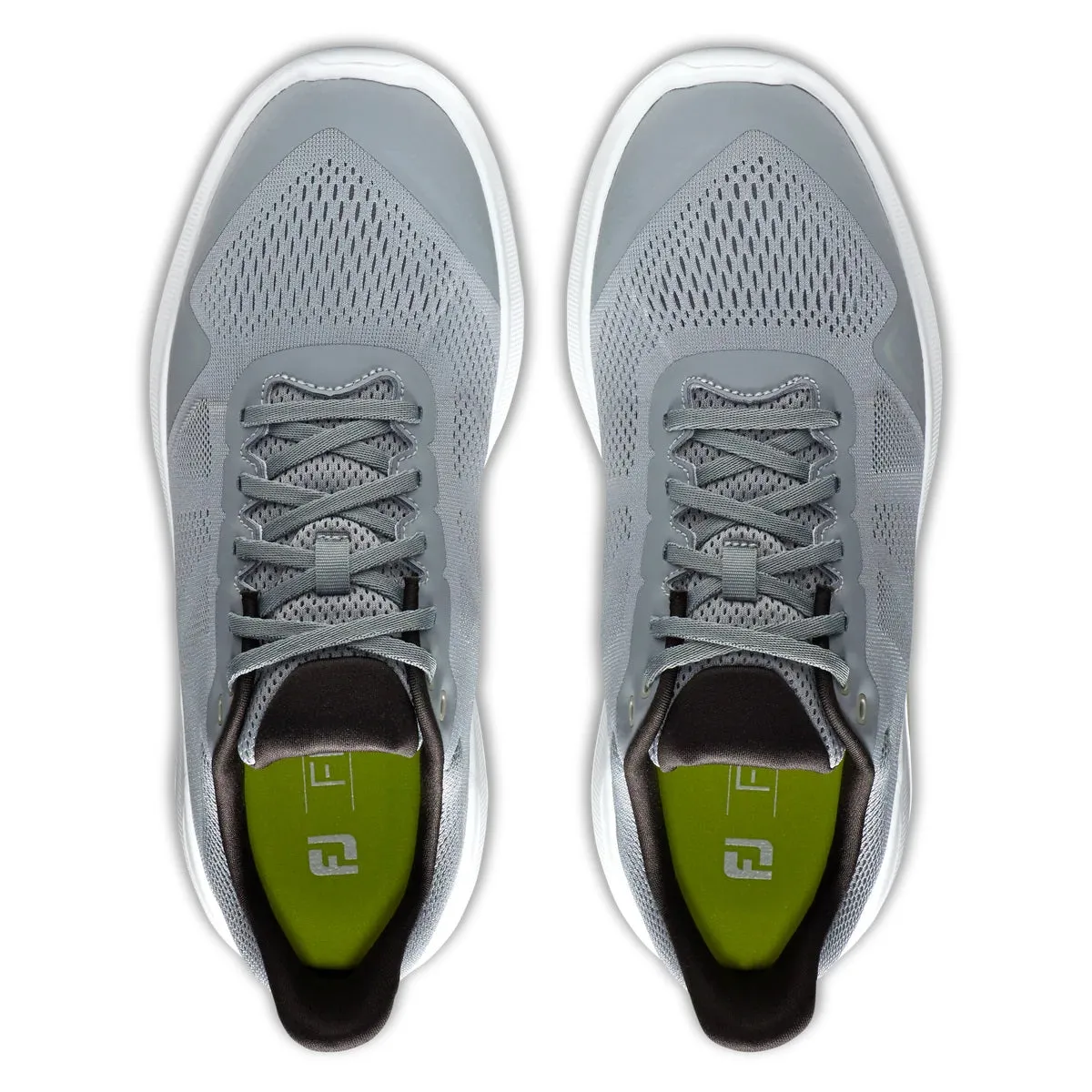 FootJoy Flex Golf Shoes Grey/Lime 56142 (Previous Season Style)