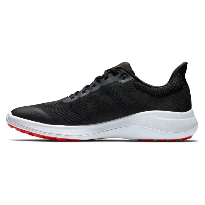 Footjoy Flex Spikeless Black/White/Red 56141C Shoes