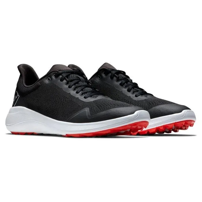 Footjoy Flex Spikeless Black/White/Red 56141C Shoes