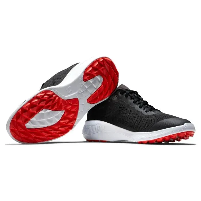 Footjoy Flex Spikeless Black/White/Red 56141C Shoes