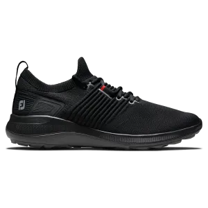 FootJoy Men's Flex XP Golf Shoes- Black/ Charcoal- Previous Season