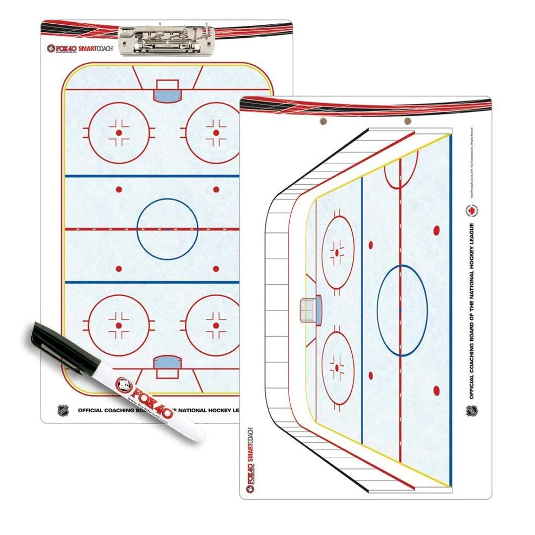 Fox 40 Smartcoach Pro 10" x 16" Hockey Clipboard 6920-0400