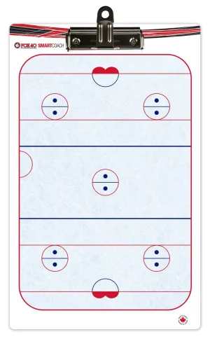 Fox 40 Smartcoach Pro 10" x 16" Ringette Clipboard 6920-1300