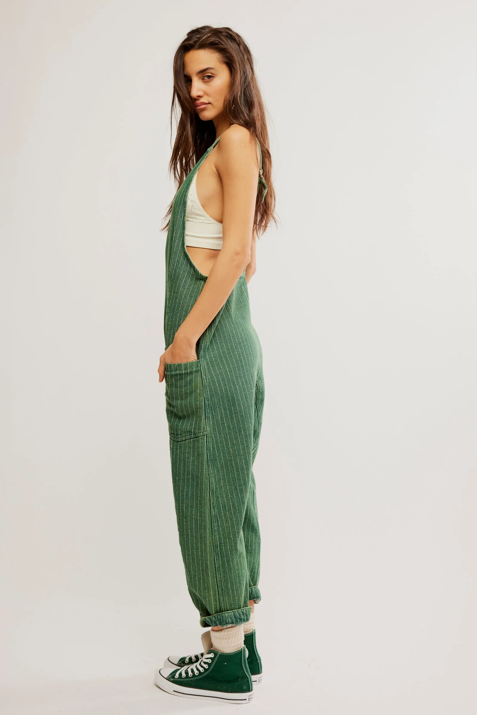 Free People High Roller Jumpsuit in Escalades Rai