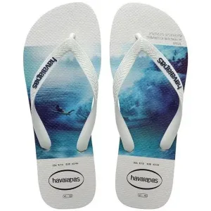 Havaiana Hype FC Men's  Flip Flops White/Blue