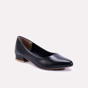 Helene Black Court Shoes 0431171