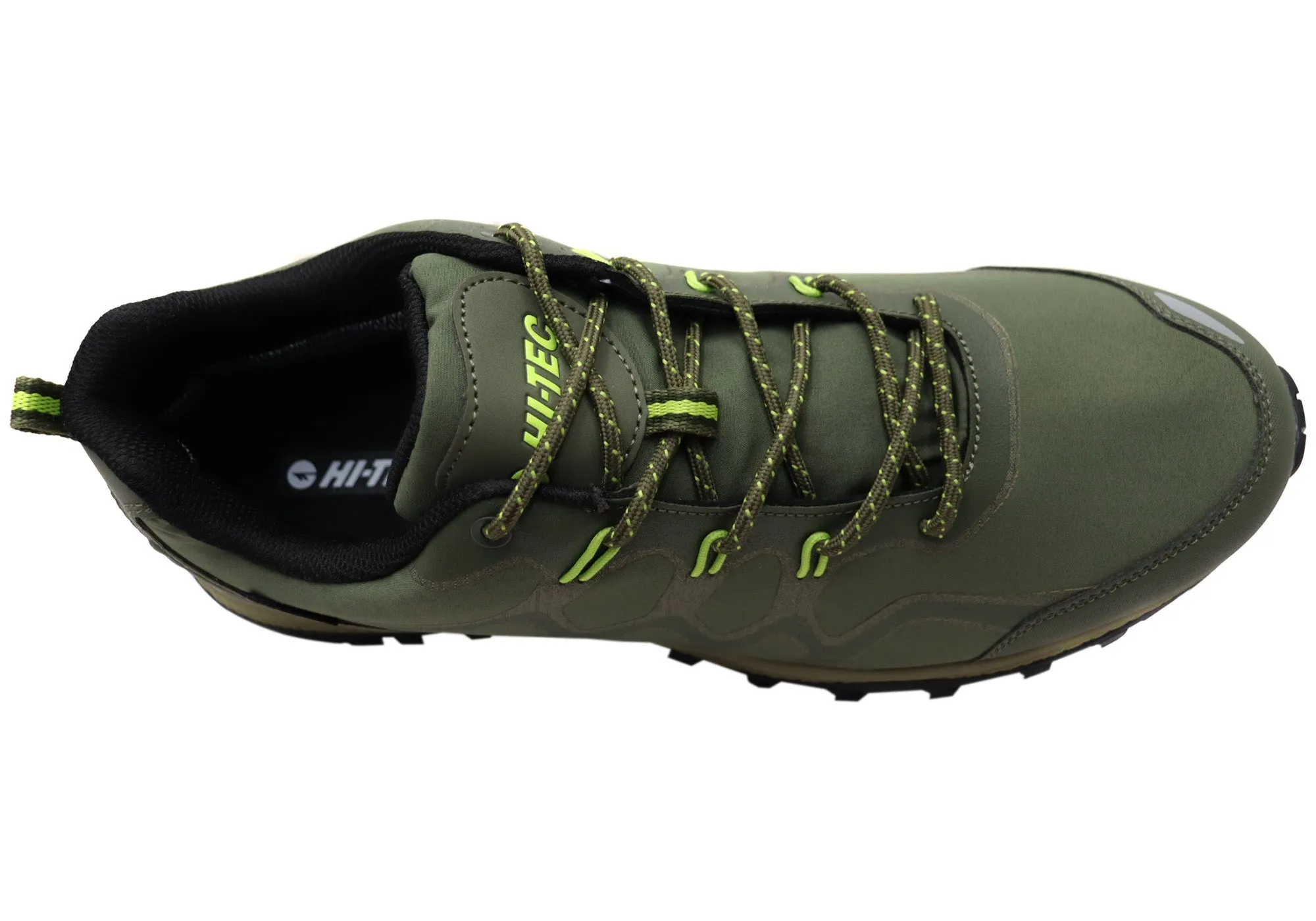 Hi Tec Mens Stinger Waterproof Lace Up Walking Shoes