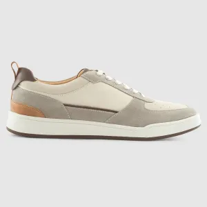 Johnnie-O Topspin Court Sneaker - Taupe