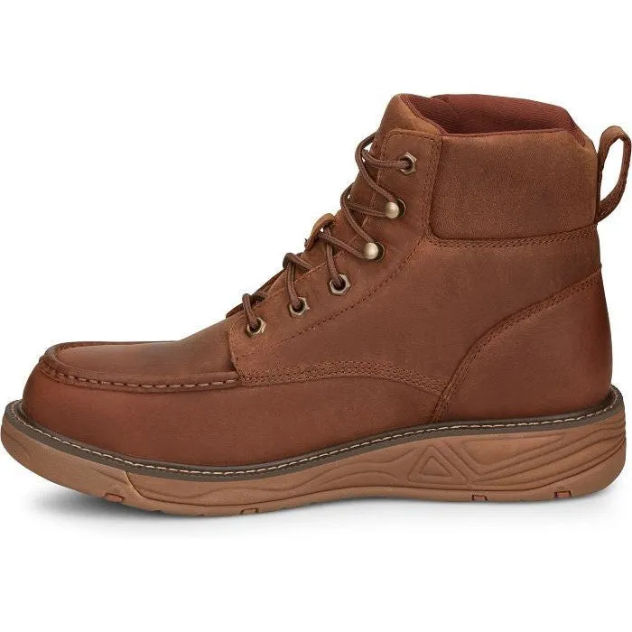 Justin Men's Rush 6" Nano CT Work Boot -Brown- SE471