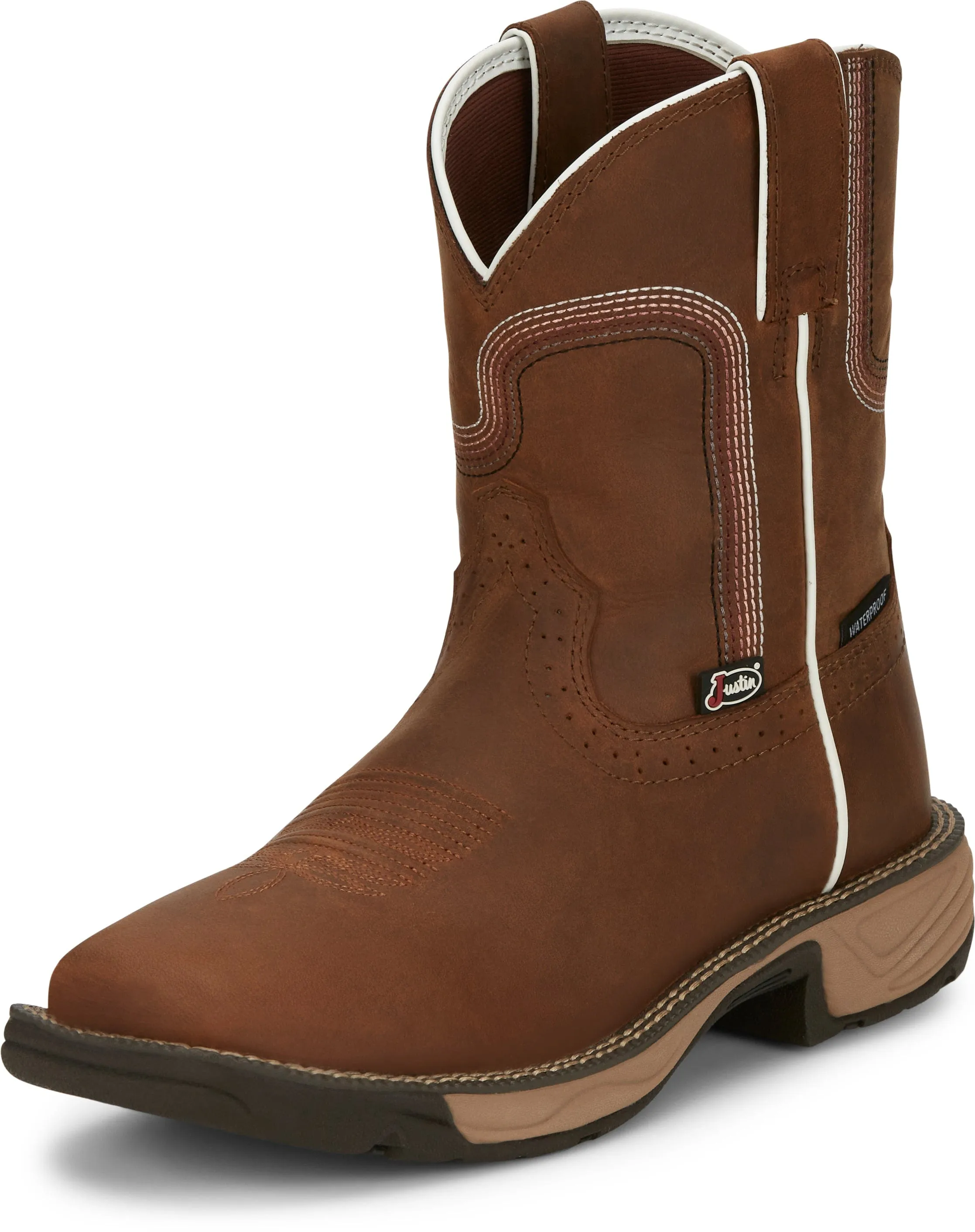 Justin Women's Stampede Rush Waterproof Composite Toe Work Boots SE4359