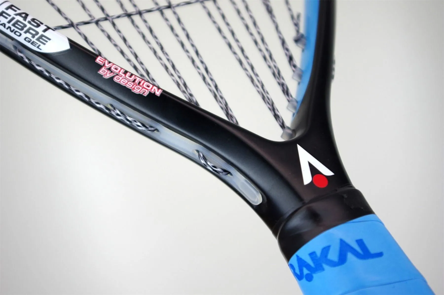 Karakal FF 150 Squash 57 Racket with 100% Fast Fibre Nano Gel and Mid Plus Head