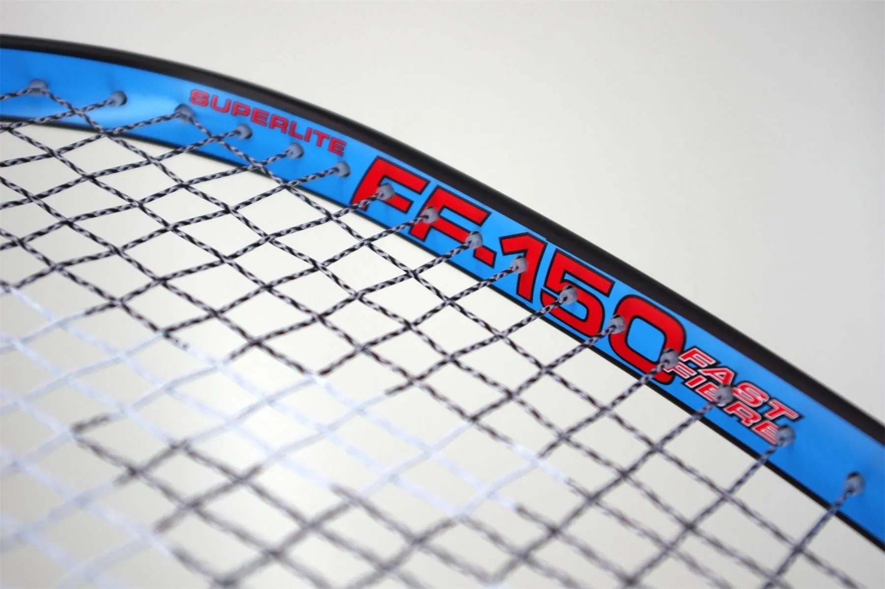 Karakal FF 150 Squash 57 Racket with 100% Fast Fibre Nano Gel and Mid Plus Head