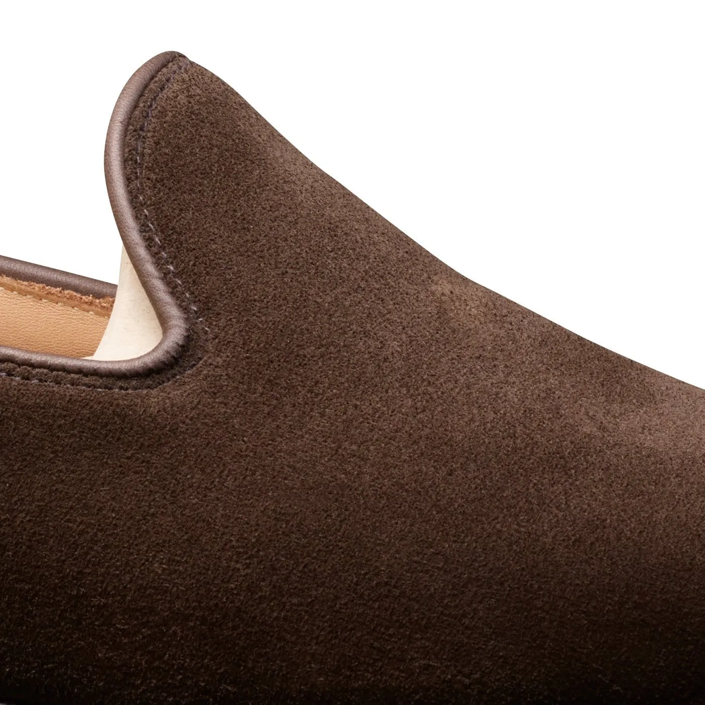 Kensington Dark Brown Calf Suede