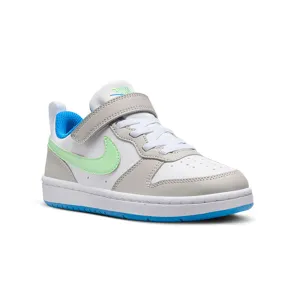 Kid's Grade School Court Borough Low Recraft Iron/Vapor Green/Blue