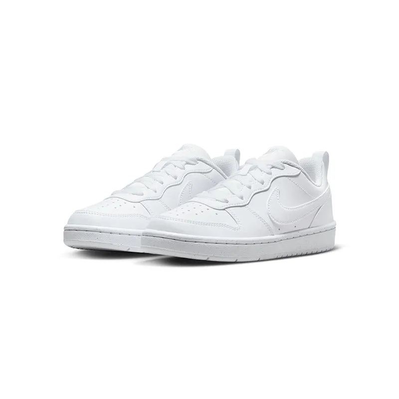 Kid's Grade School Court Borough Low Recraft White/White/White