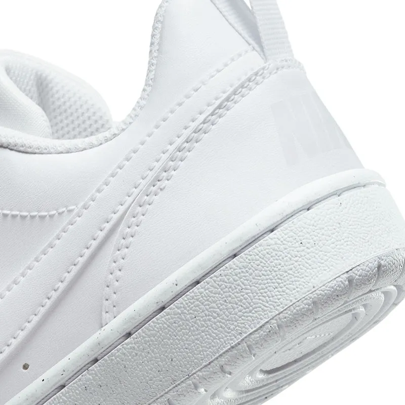 Kid's Grade School Court Borough Low Recraft White/White/White