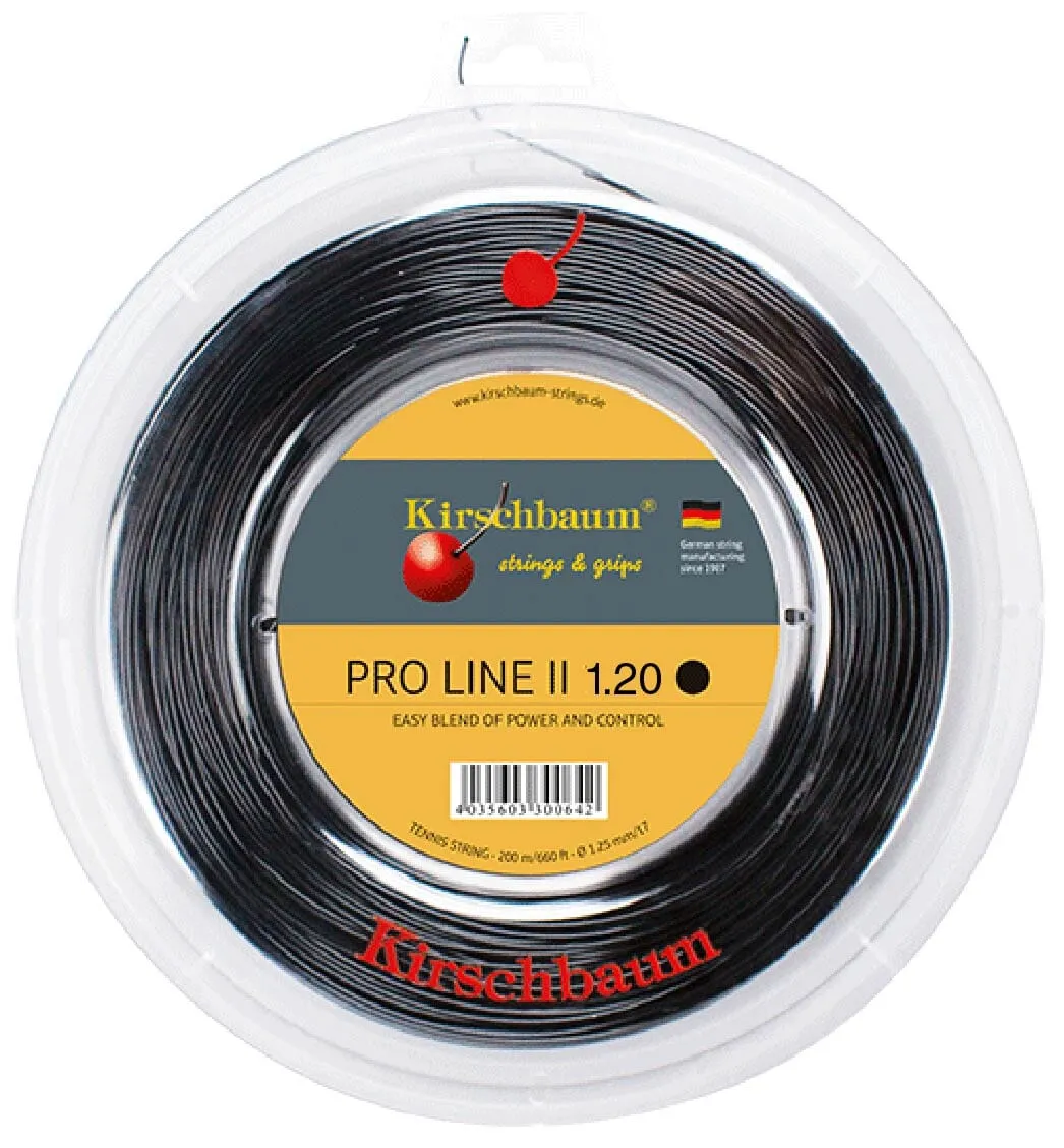 Kirschbaum Pro Line II 120 18g Tennis 200M String Reel