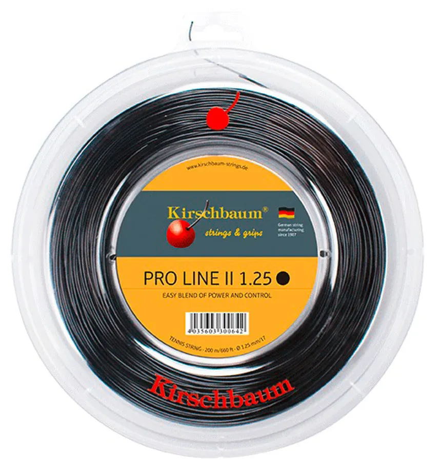 Kirschbaum Pro Line II 125 17g Tennis 200M String Reel