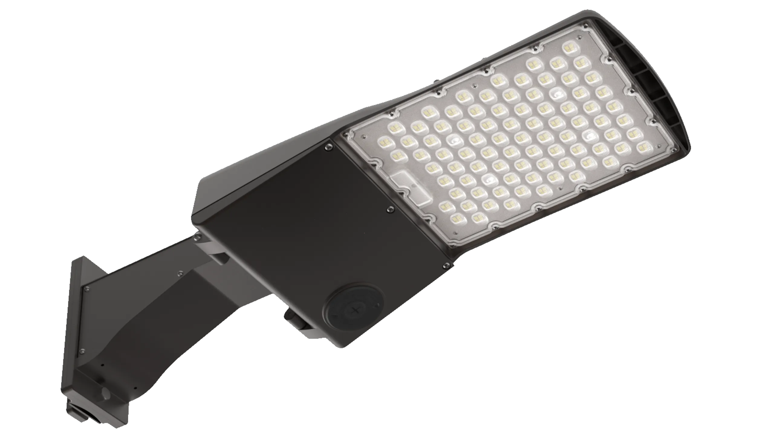 LED Premium Area/Parking Lot Light, 20,400 Lumen Max, Wattage and CCT Selectable, Includes T3, T4, T5 Optics, 120-277V