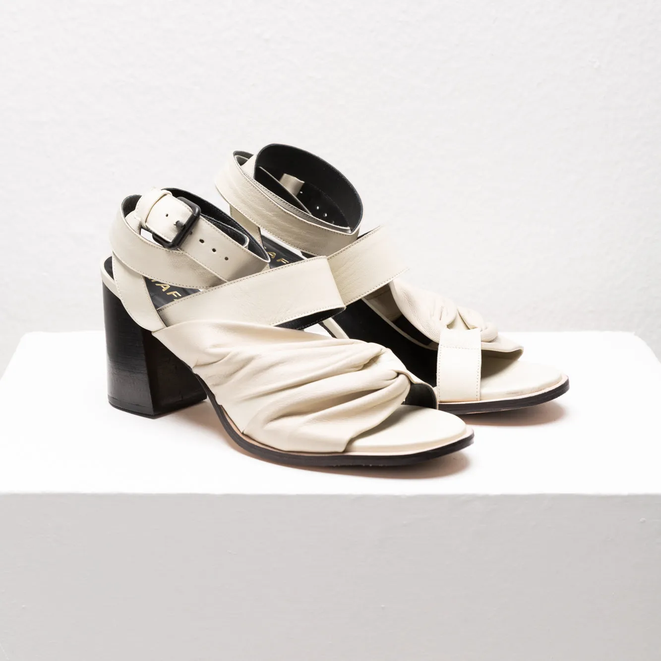 Malala Off-White Heel Sandals