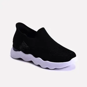 Margaret Black Slip On Sneakers 0440682