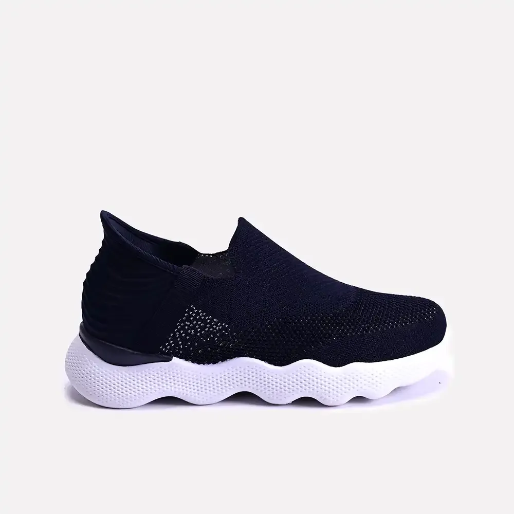 Margaret Blue Slip On Sneakers 0440682