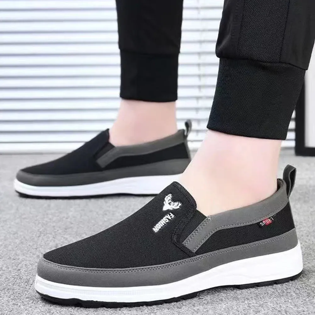 Men Penny Boat Shoes Sports Shoes Breathable Running Hiking Sneakers Slip On Non-Slip for Outdoor Activity Hiking Walking