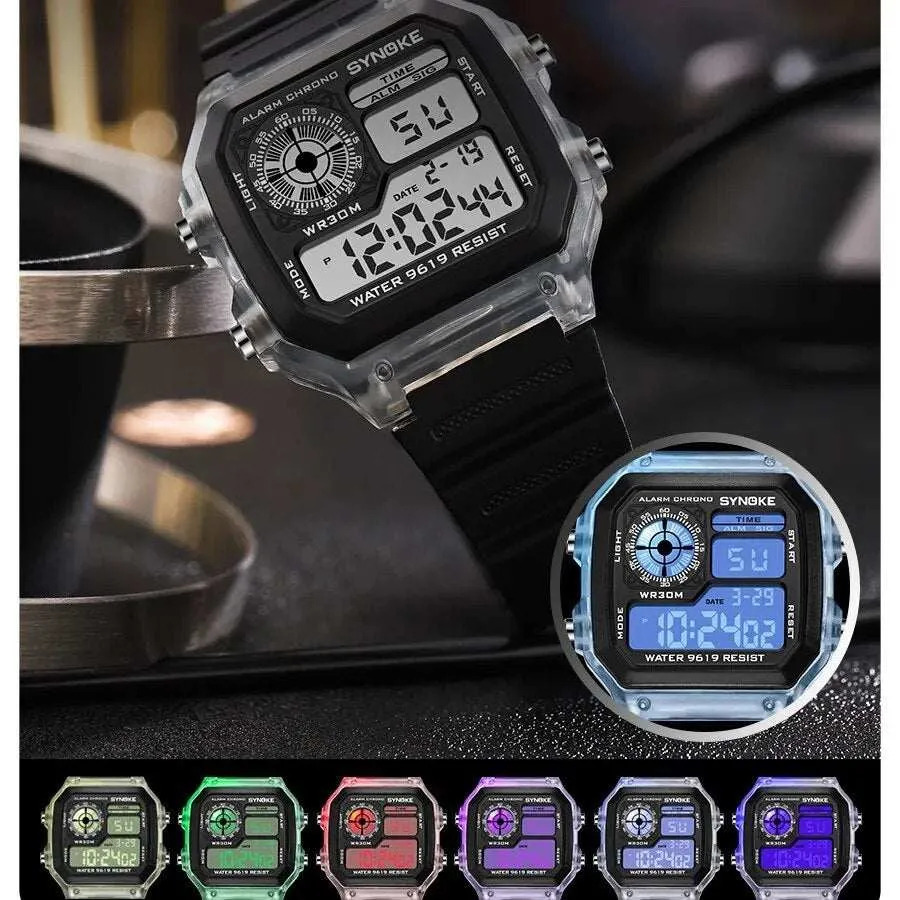 Men's Digital Sports Watch