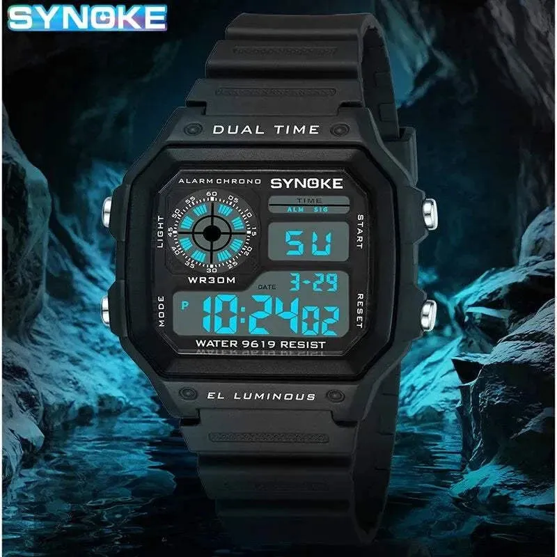 Men's Digital Sports Watch