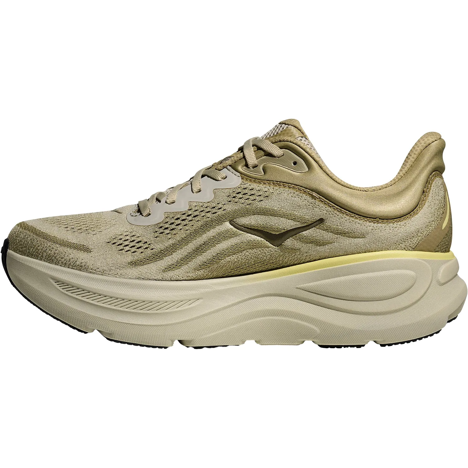 Men's Hoka Bondi 9 Grassland/Oyster Mushroom Mesh