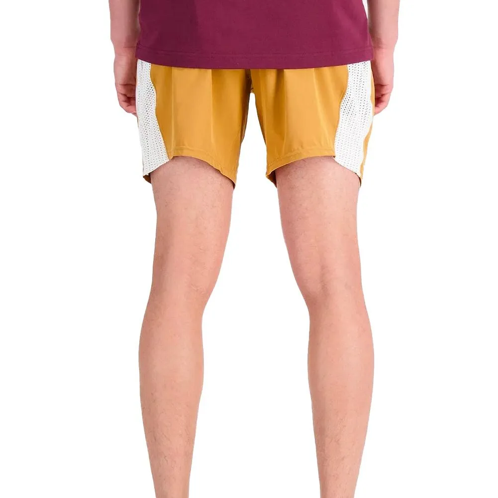 Men`s Tournament 7 Inch Tennis Short Tobacco