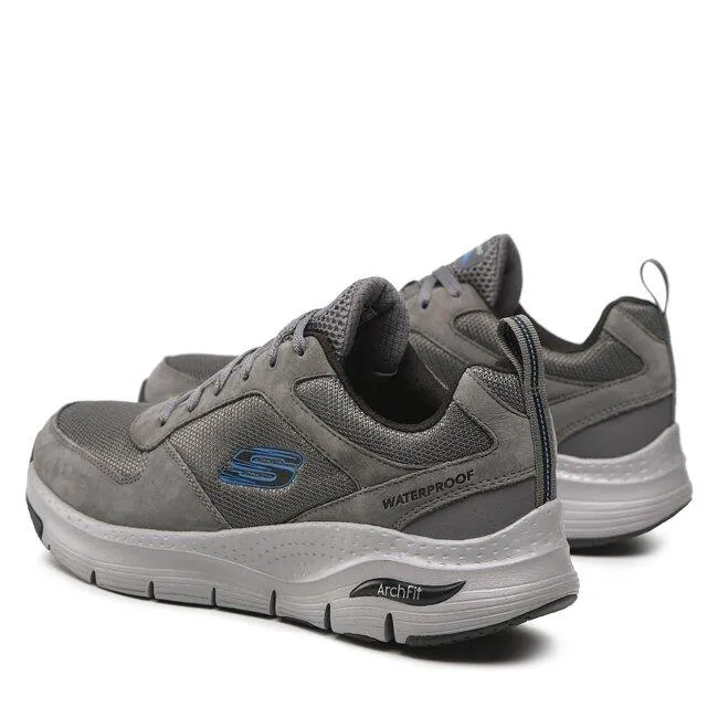 Men's Wide Fit Skechers 232500 Render Arch Fit Walking Trainers