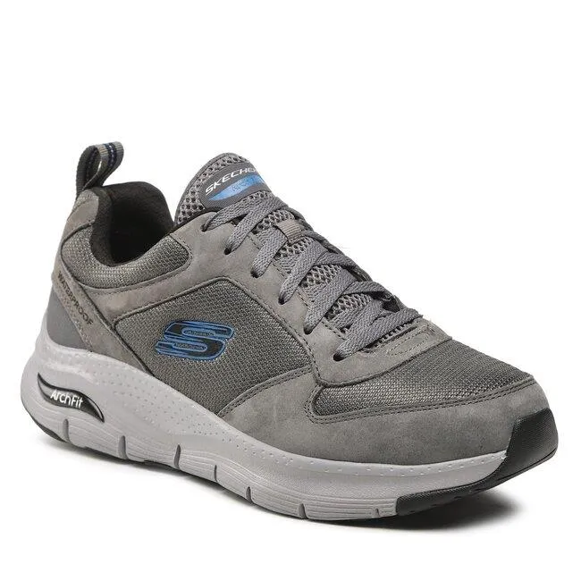 Men's Wide Fit Skechers 232500 Render Arch Fit Walking Trainers