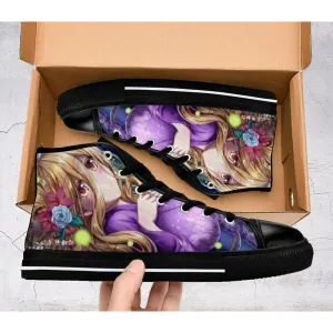 Mukuro Hoshimiya Date A Live Shoes High Top Sneakers for Kids and Adults