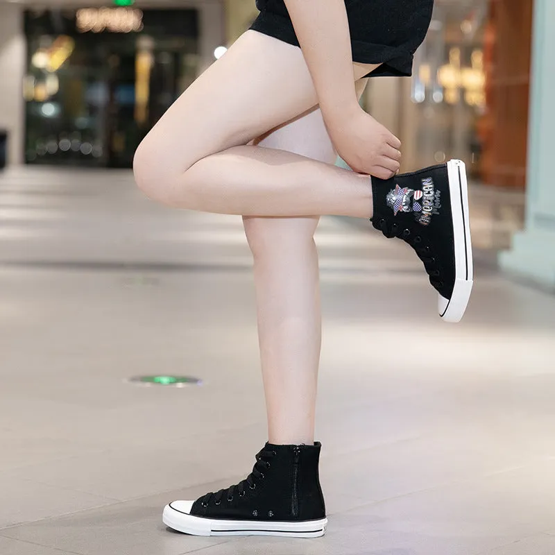 Nanccy Breathable Versatile High Top Shoes