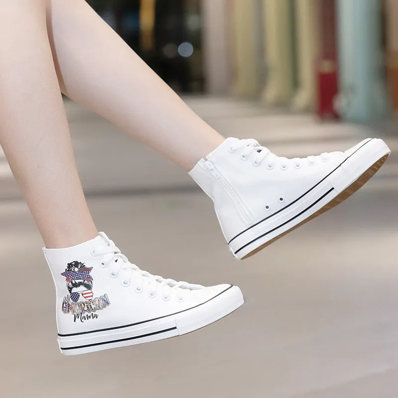 Nanccy Breathable Versatile High Top Shoes