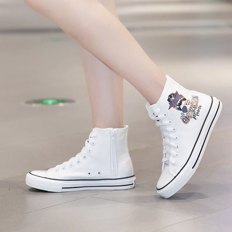 Nanccy Breathable Versatile High Top Shoes