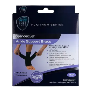 Neat feat Platinum Series Spandex Gel Ankle Support Brace