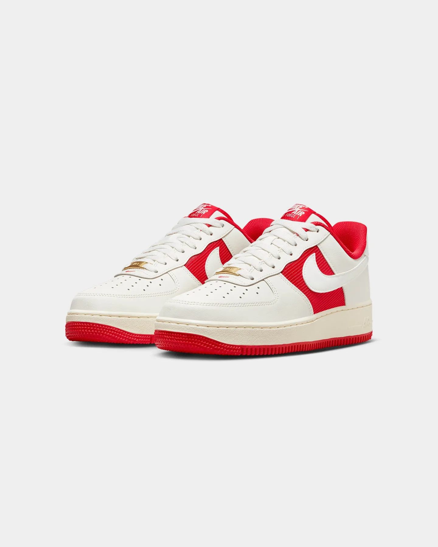 Nike Air Force 1 '07 "Athletic Department" Sail/University Red