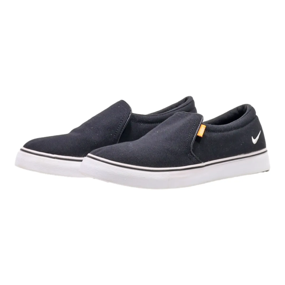 NIKE Court Royale Pump Shoes Black Canvas Womens UK 5