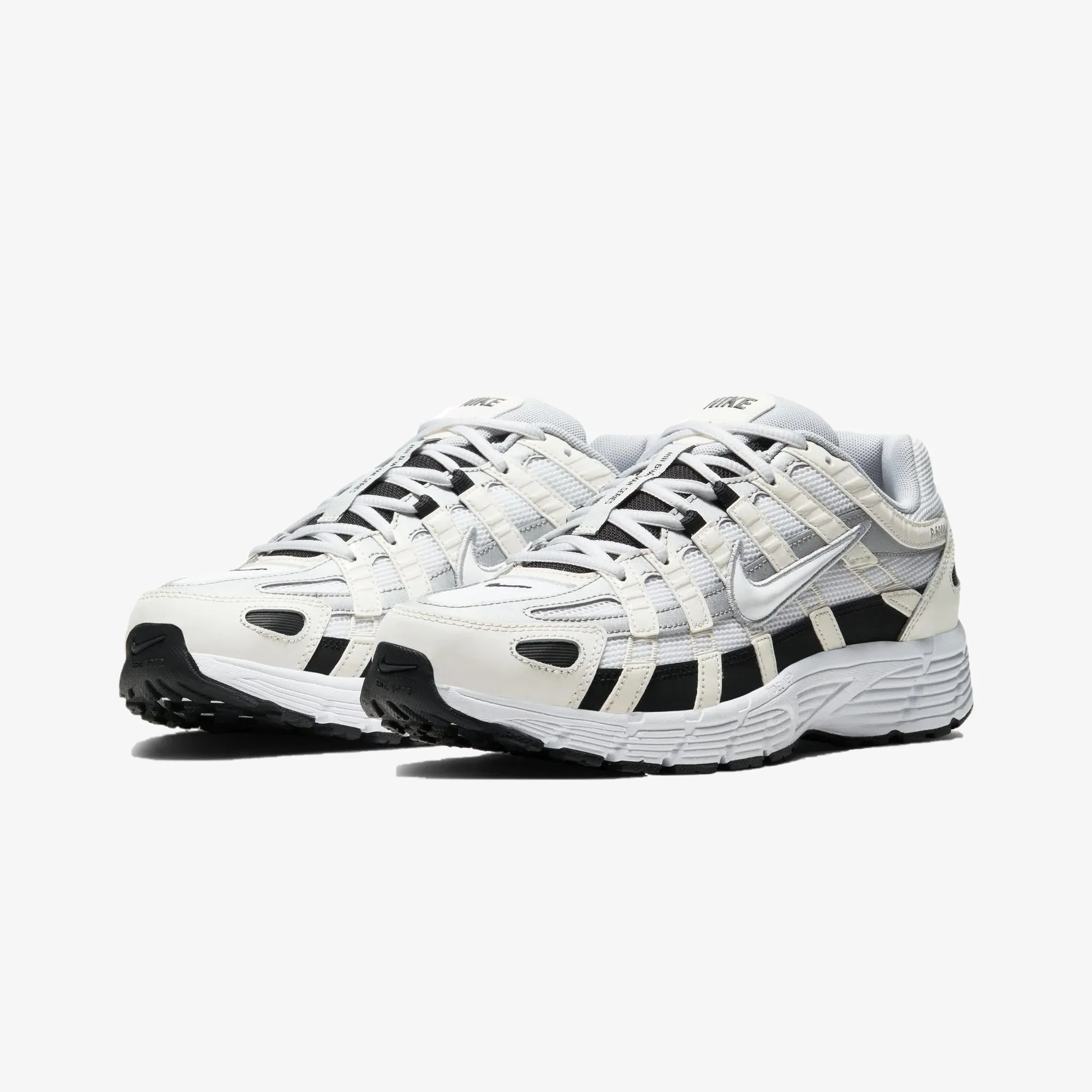 Nike | P-6000  { SAIL/WHITE-WOLF GREY-METALLIC SILVER