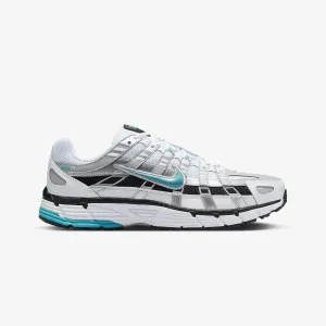 Nike | P-6000  { WHITE/DUSTY CACTUS-METALLIC SILVER-BLACK